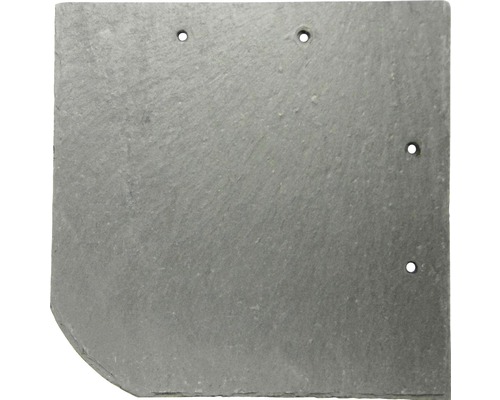 PRECIT natuurleisteen plaat antraciet ronde boog 25 x 25 x cm (dikte 5-7mm)