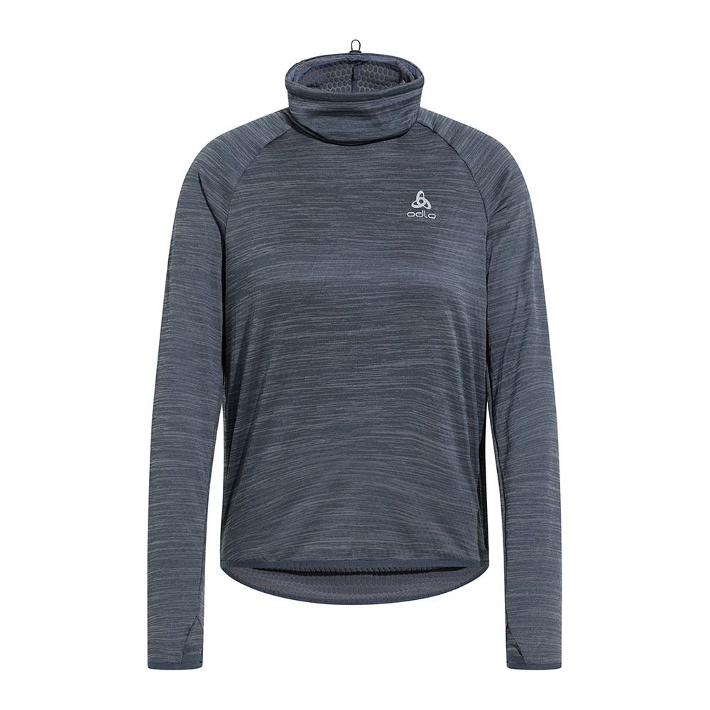 Odlo ESSENTIAL THERMAL - Sweat Femme india ink melange