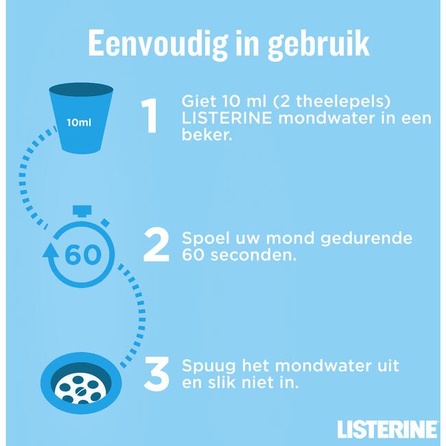 Listerine® Advanced White Mondspoeling 500 ML