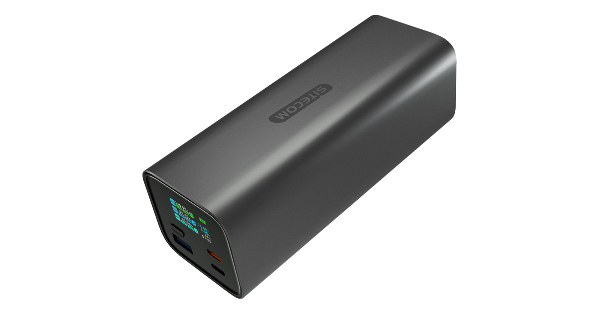 Sitecom140W Power Delivery Powerbank voor laptop  (Zwart)