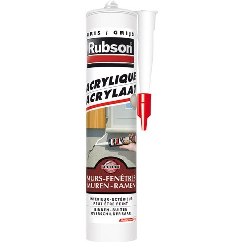 Mastic murs et fenêtres - 280 mL - gris