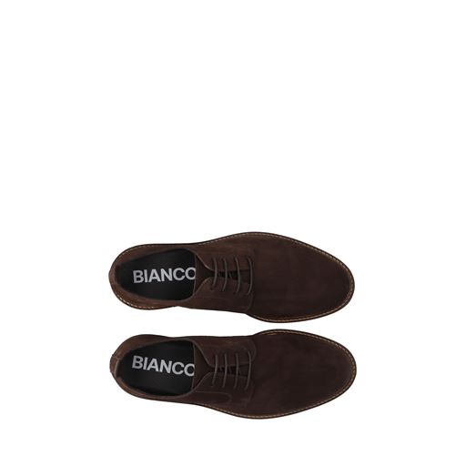Bianco BIAErik Derby Sko, Dark Brown Gum, 45