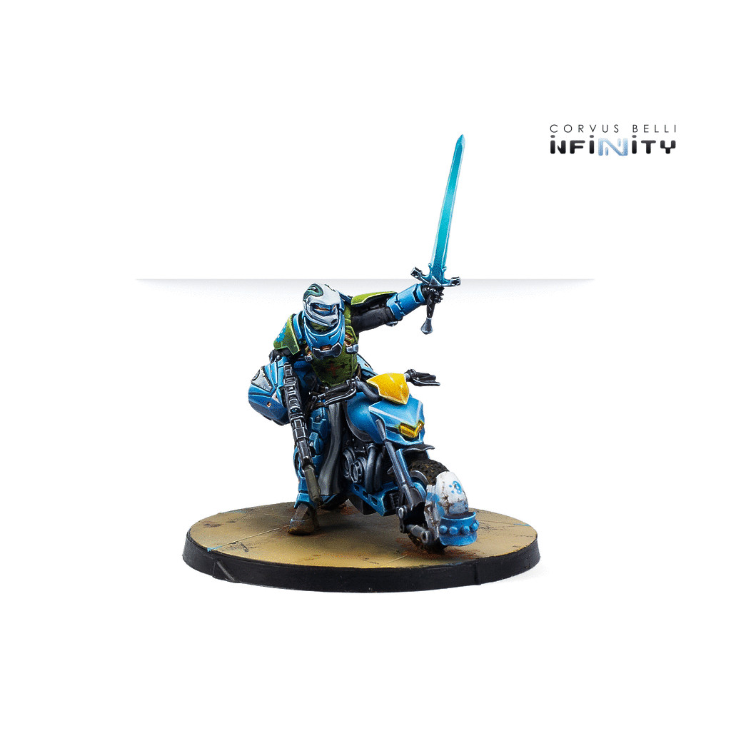 Infinity - PanOceania - Knight of Montesa (Red Fury)