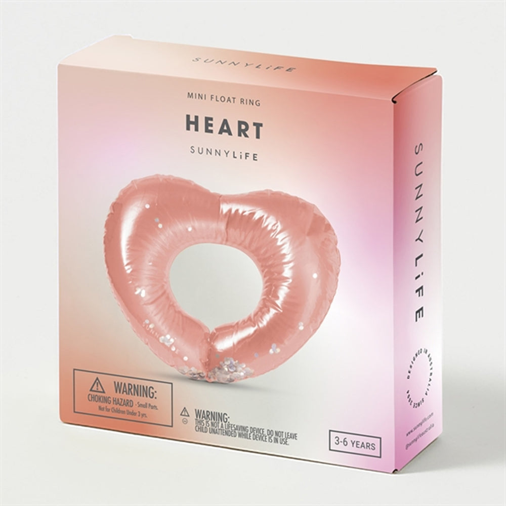 Mini Badering Heart - SunnyLife → Luksusbaby.dk