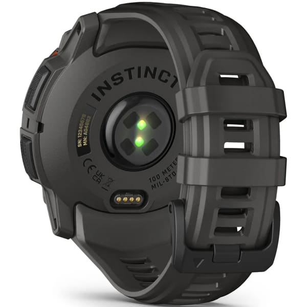 Montre cardio GPS GARMIN INSTINCT 3 50 MM BLACK BEZEL W/ CHARCOAL BAND