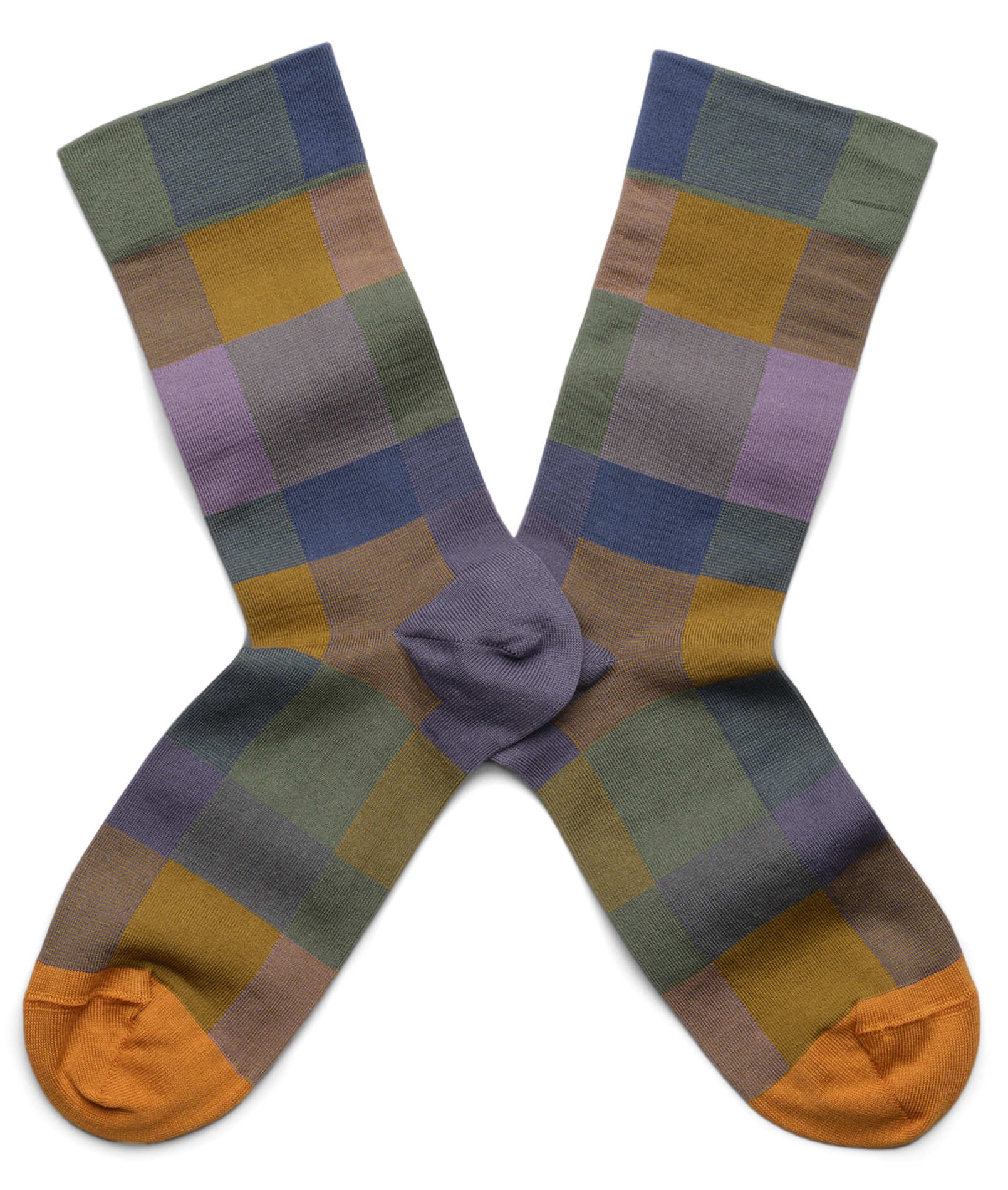 Chaussettes en coton mélangé | Multicolore