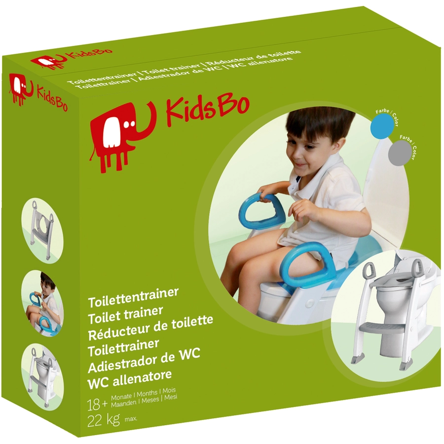 Kidsbo Toilettentrainer weiß blau