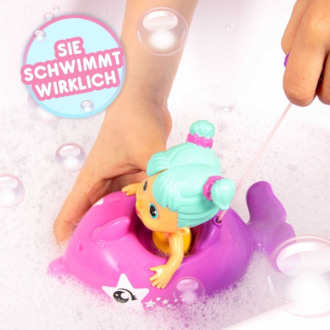 Bloopies Floaties - Badepuppen - Dolphins - 1 Stück
