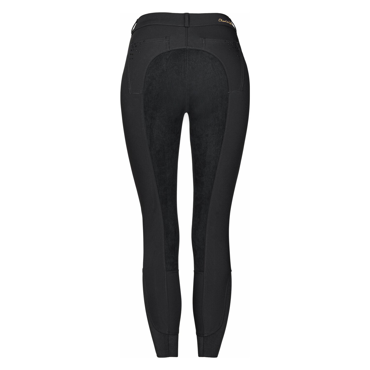 Cheval de Luxe Gesäßeinsatz-Reithose - black - 34