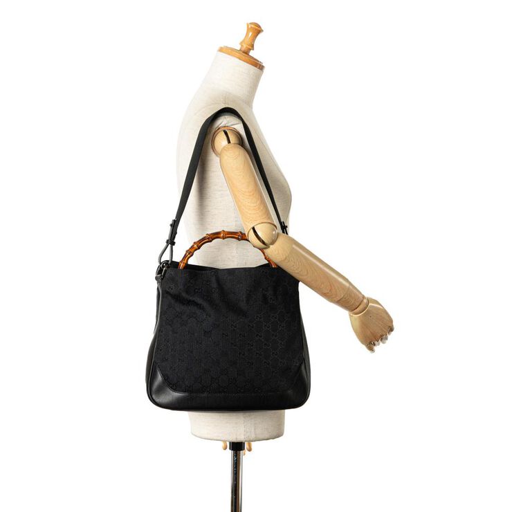 Gucci Vintage Gucci Bamboo Black