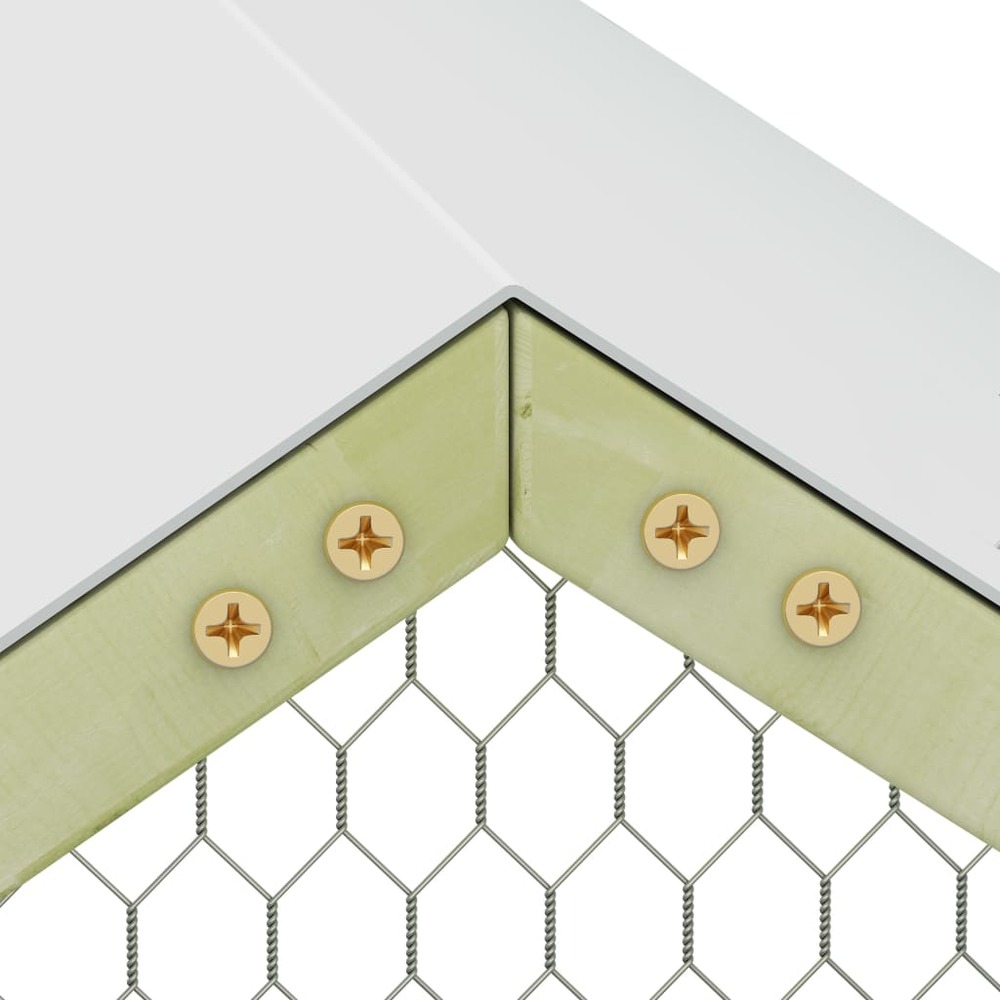 Poulailler 3 x 1,5 x 2 m pinède imprégnée