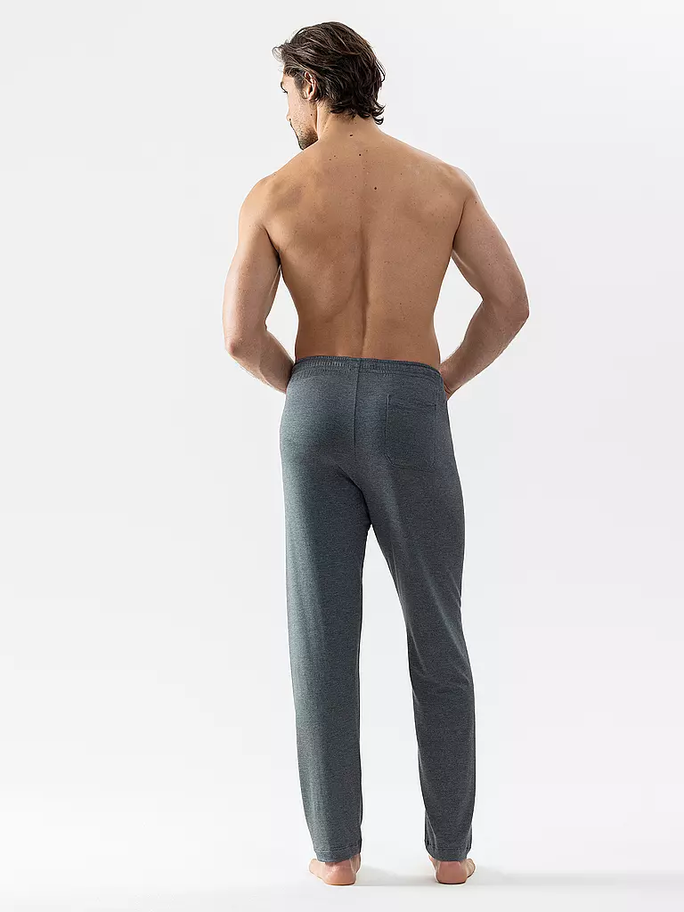 MEY Pyjamahose JEFFERSON quartz melange grau