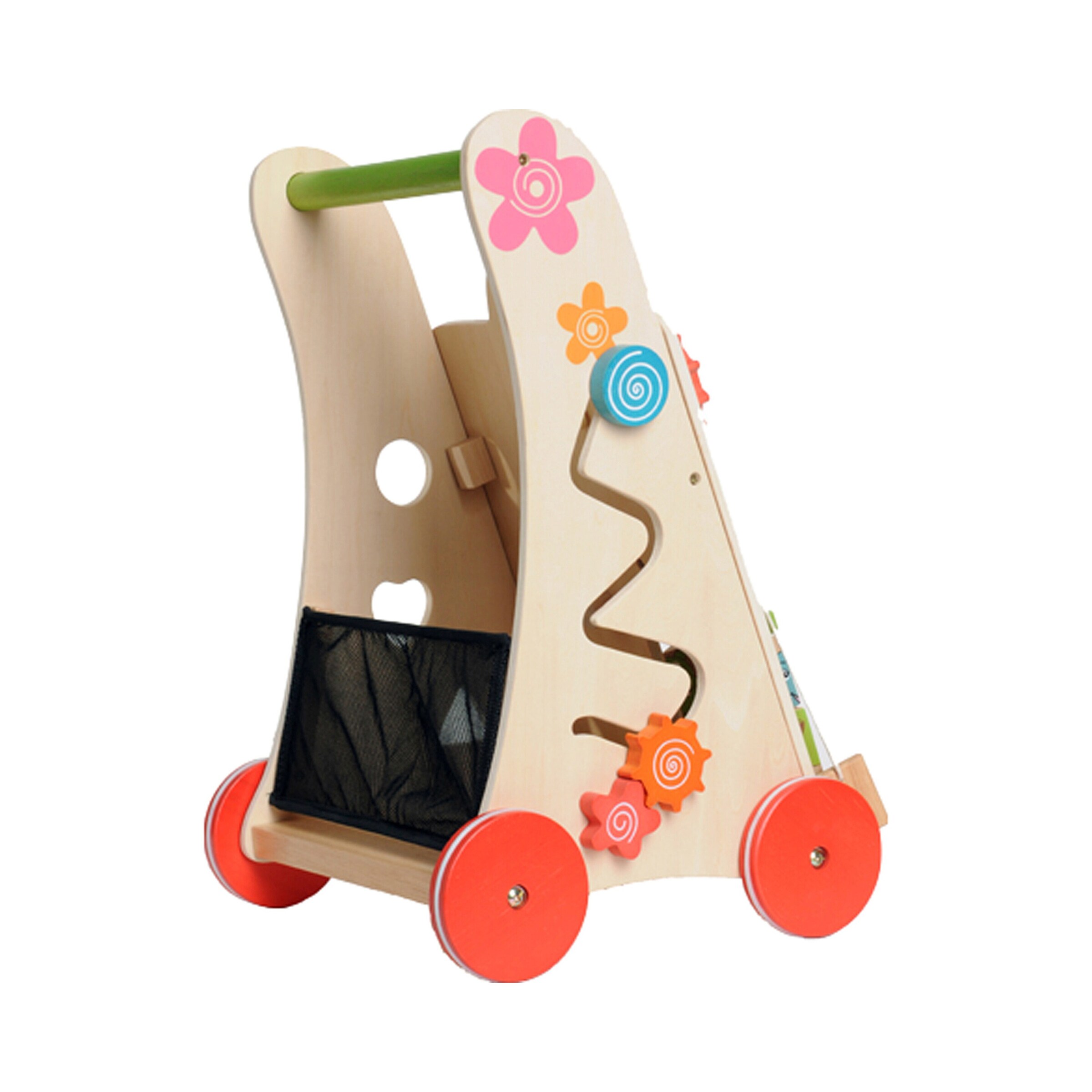 EverEarth Lauflernwagen Spielzeug 2-in-1 aus Holz