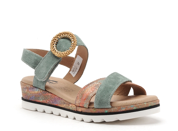 Gr nu pieds plats femme magnabe multicolore