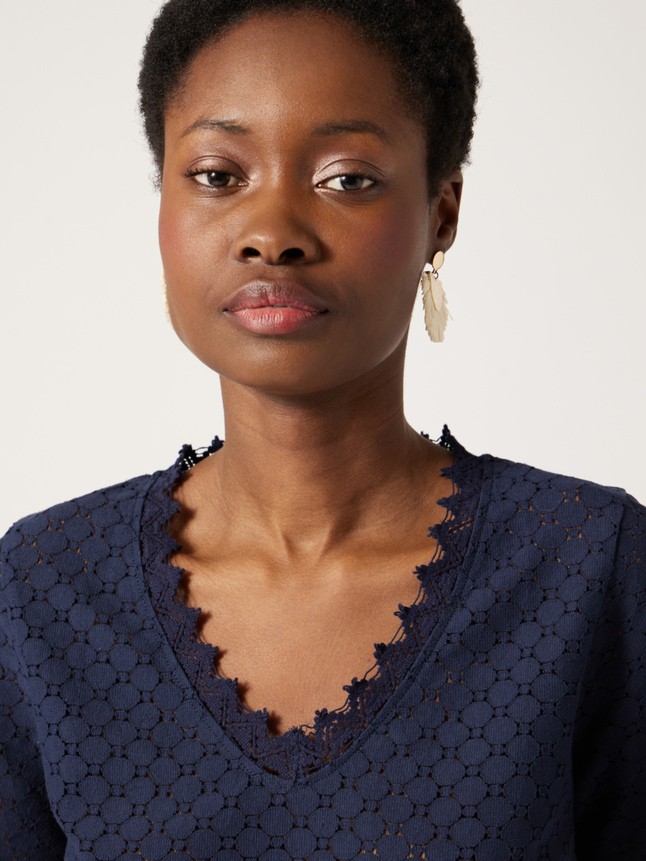 T-shirt ajouré