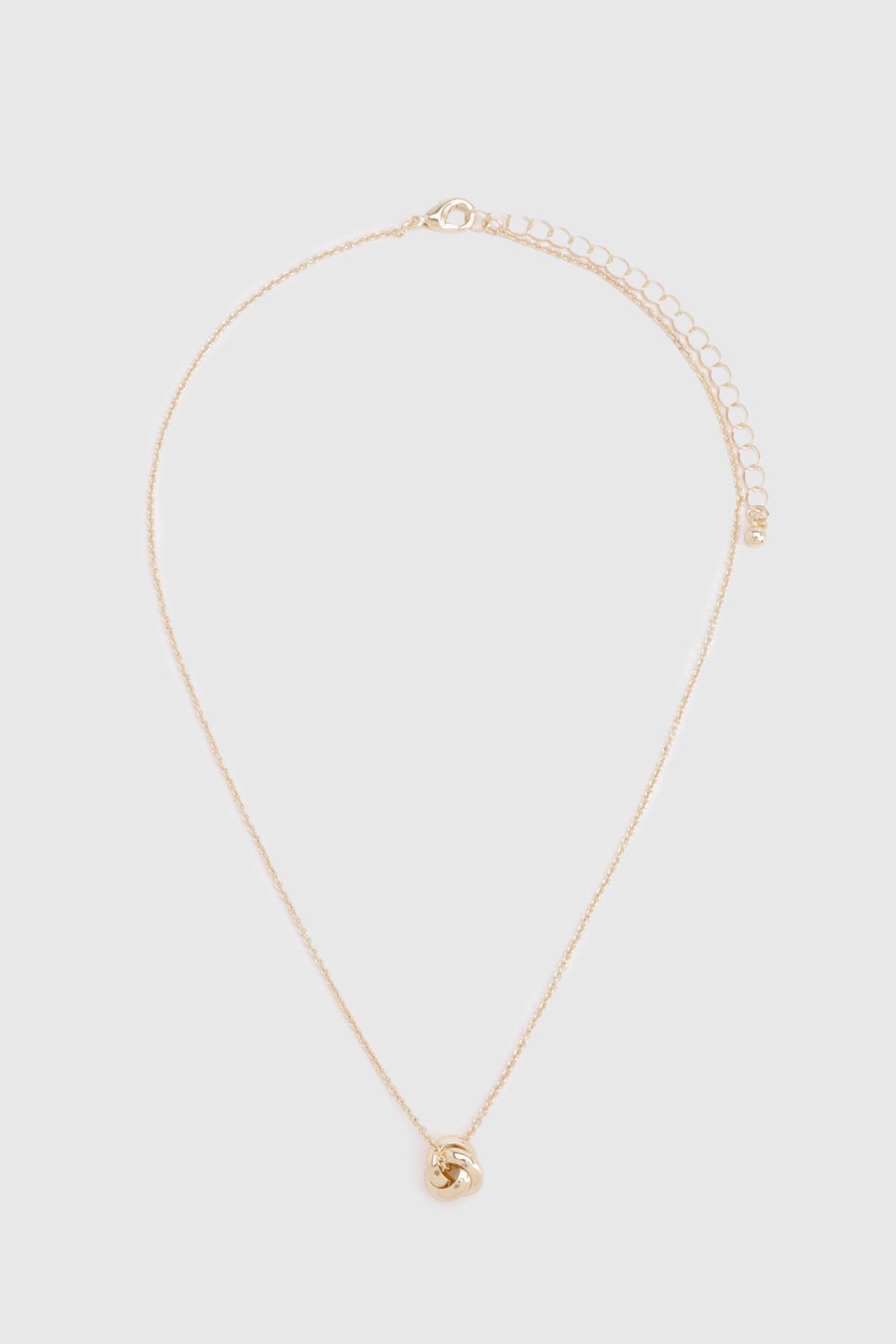 boohoo Collier à détail de nœud