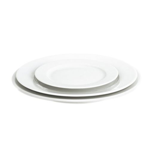 Pillivuyt Sancerre Frokosttallerken, Hvid, Ø22 cm