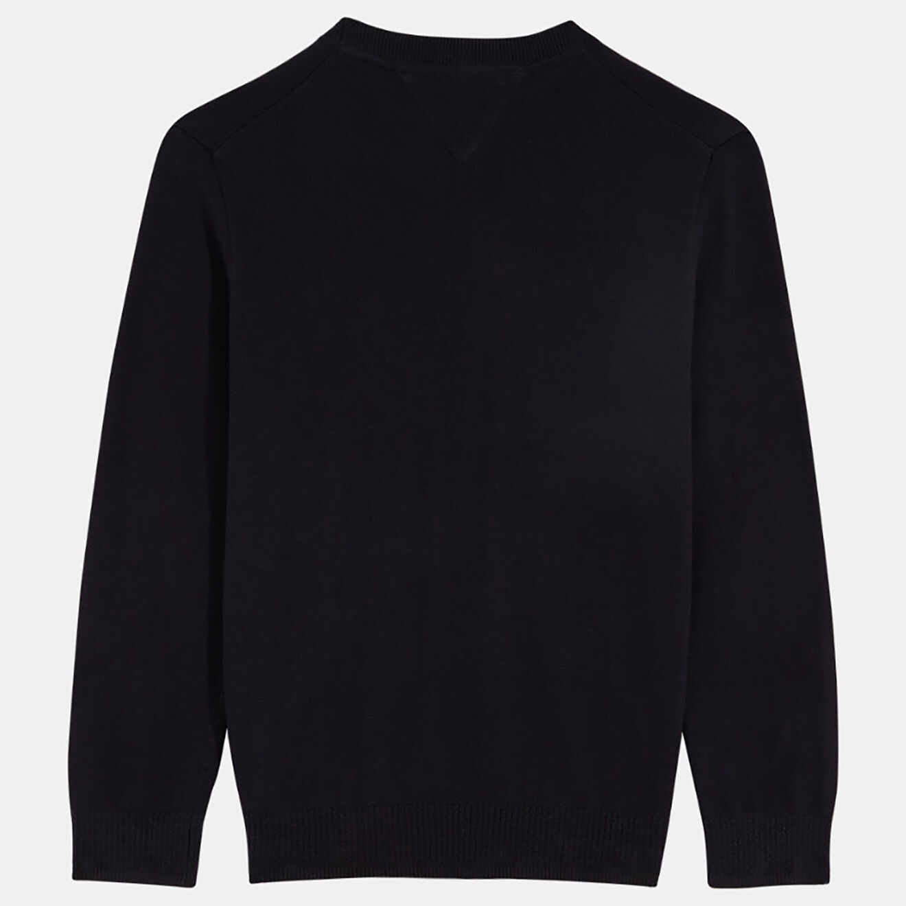 Tommy Hilfiger Pull bande logo devant bleu marine