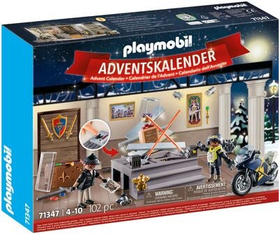 Playmobil 71347 Adventskalender Politi Museumstyveri