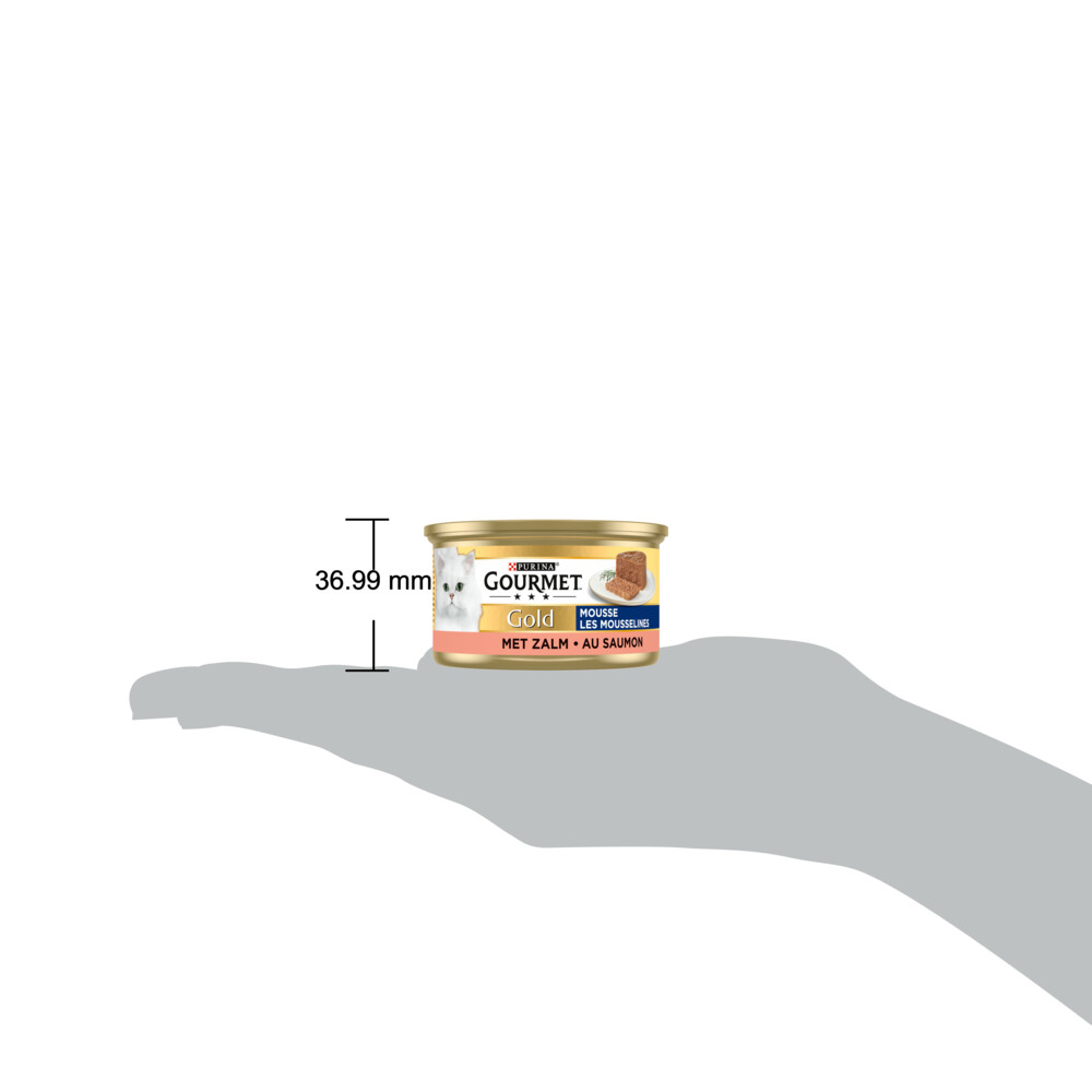 Gourmet Gold Mousse Zalm85 gr