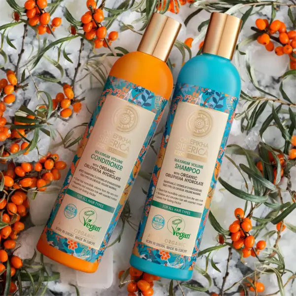 Natura Siberica - Shampoo de Espinheiro-marinho para Todos os Tipos de Cabelo 400ml