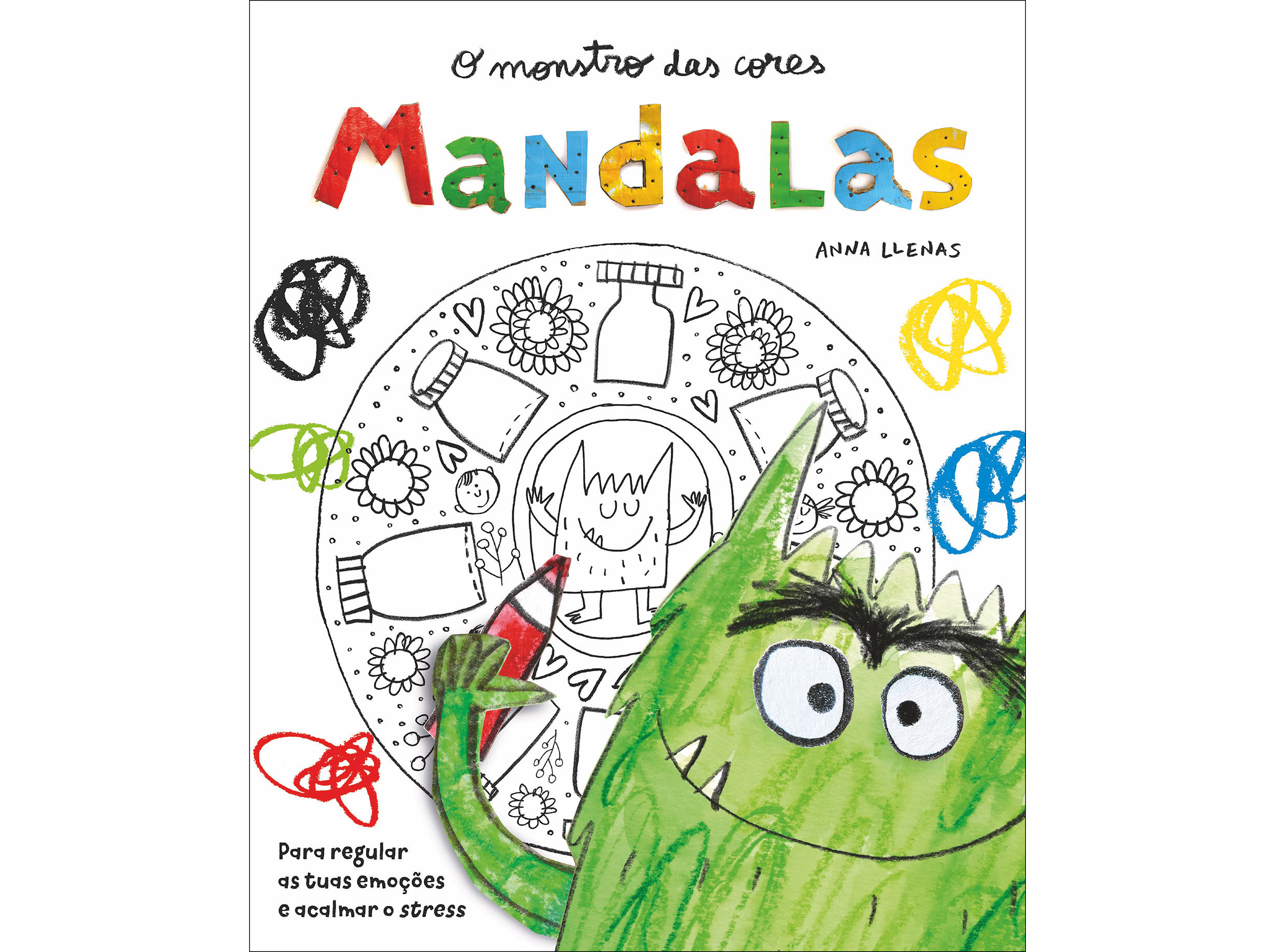 LIVRO O MONSTRO DAS CORES: MANDALAS PARA REGULAR AS TUAS