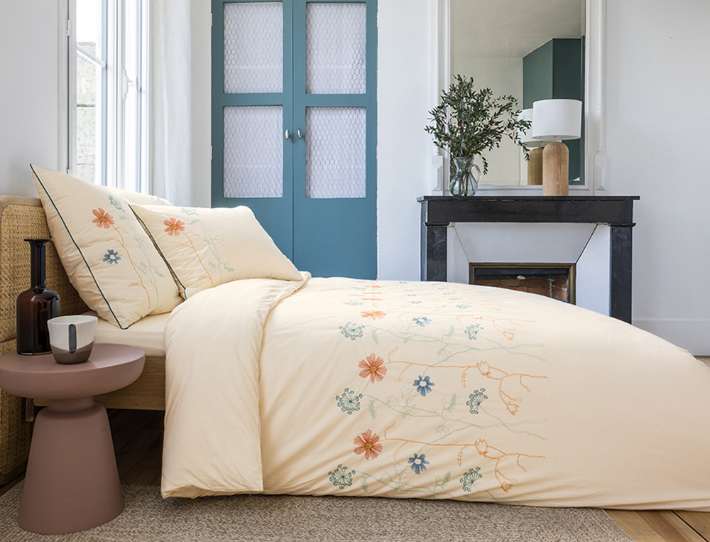 Housse de couette fermeture zip-Souffle de vent
