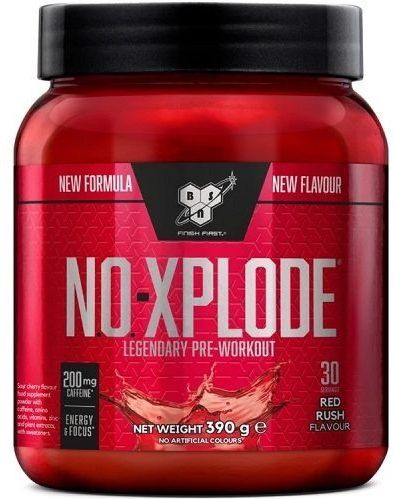 BSN N.O.-Xplode 3.0 Pre Workout - Pre-Workout – Red Rush – 30 doseringen (390 gram)
