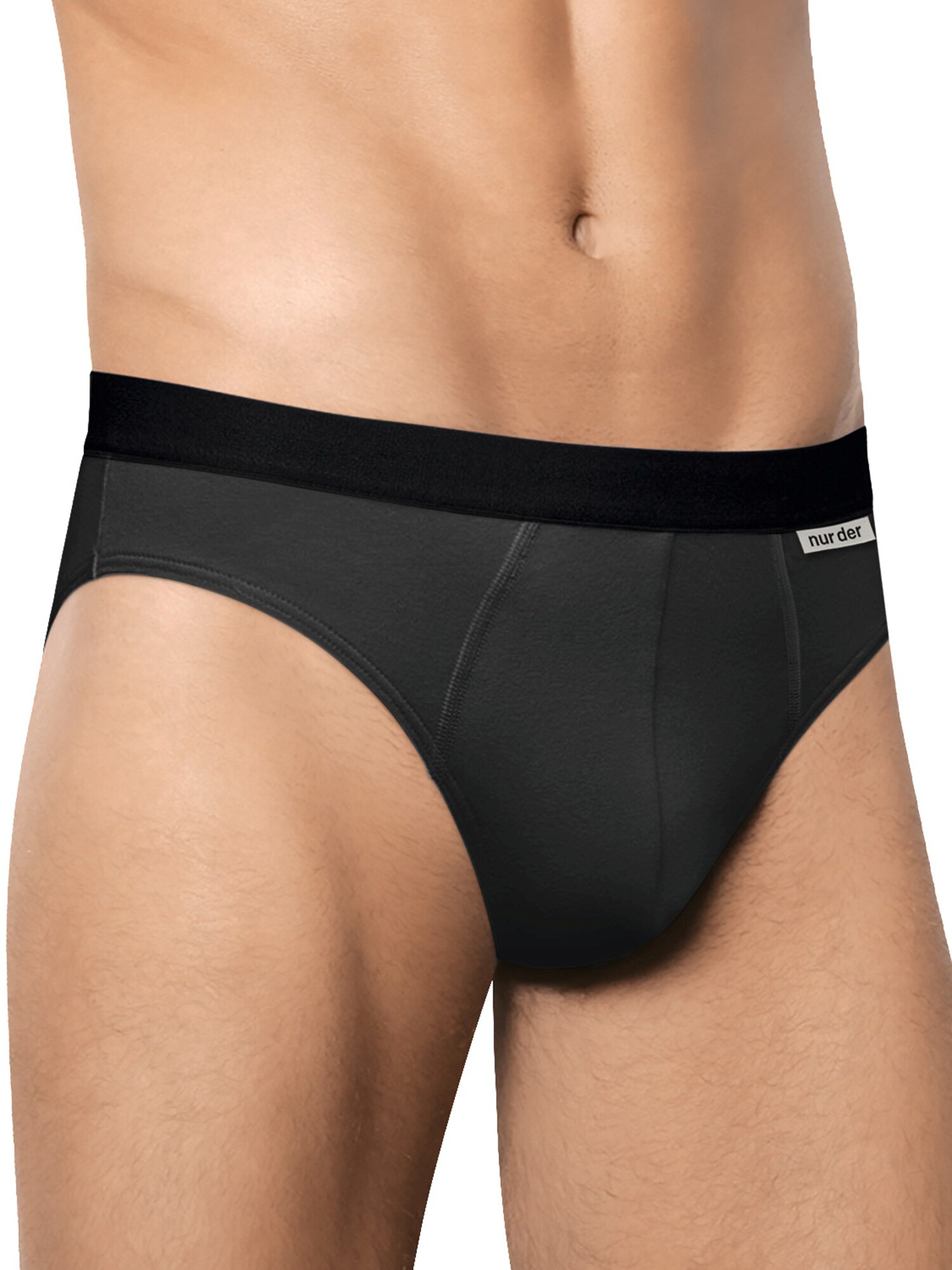 NUR DER Herren Slip Cotton Stretch 6er Pack