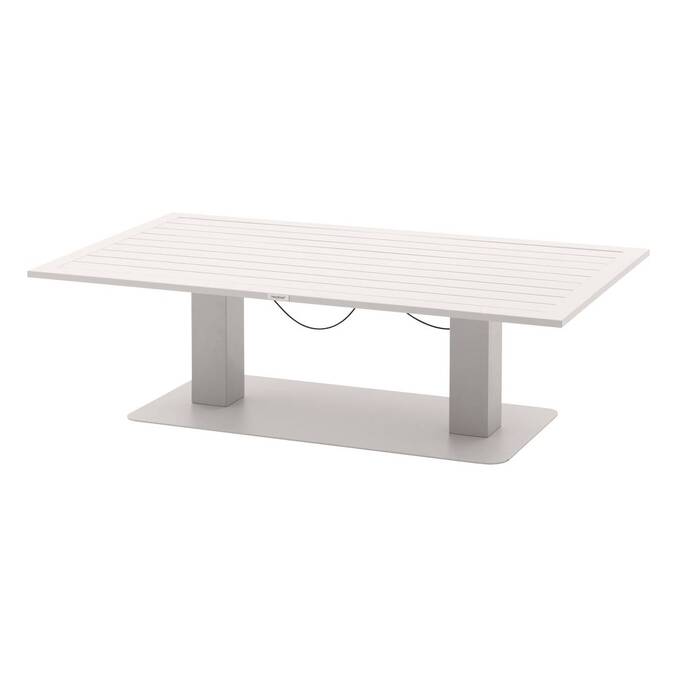 Table de jardin relevable rectangulaire SALIMIA Avoine