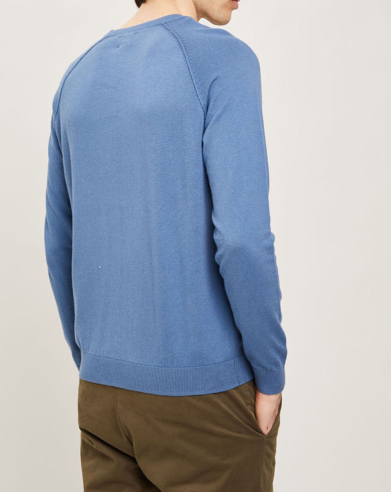 Harris Wilson Pull Oji bleu