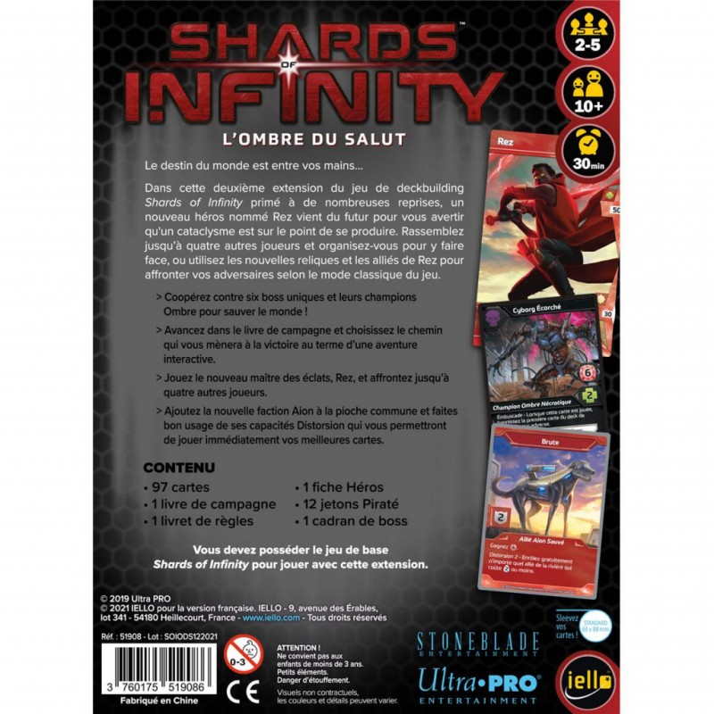 Shards of Infinity - Extension : L'Ombre du Salut
