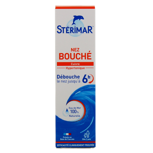 Sterimar Cuivre Nez bouché spray nasal hypertonique - Dès 3 ans