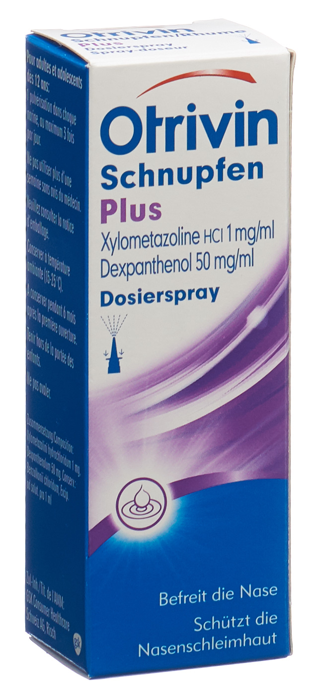 OTRIVIN Schnupfen Plus<br>10 ml, Flasche, Nasenspray, Lösung