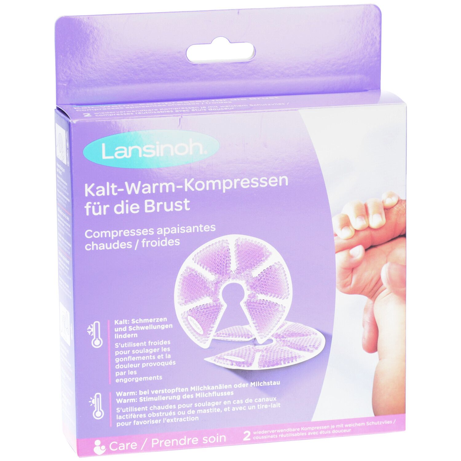 Lansinoh® Thera°Pearl® 3-in-1 ThermoPerlen-Kissen