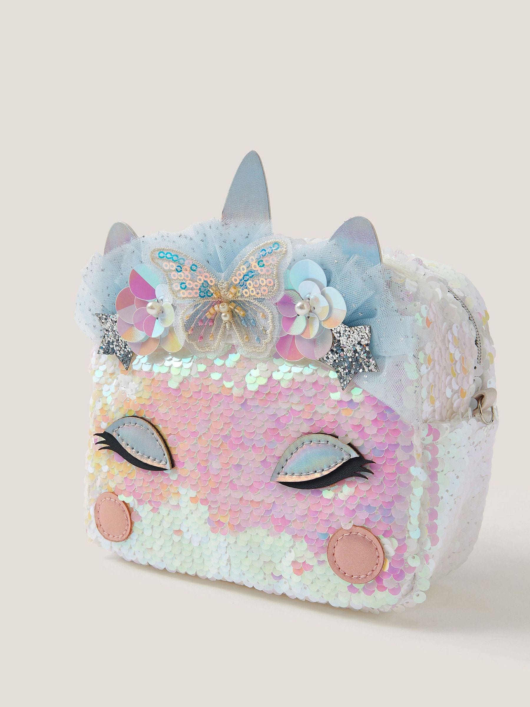 Monsoon Unicorn 2-In-1 Sequin Crossbody Bag