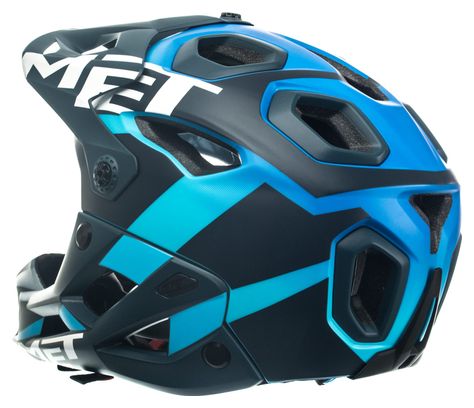 Casque Intégral MET Parachute Bleu