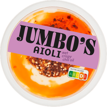 Jumbo's Aioli met Crispy Chili Oil 160 g