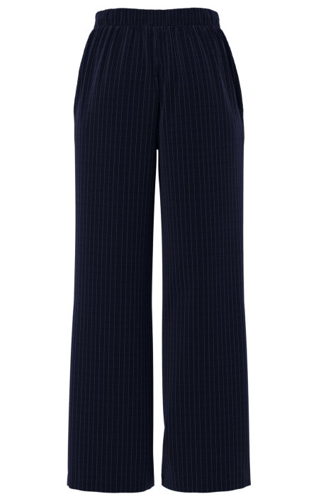 Pieces blauwe dames broek