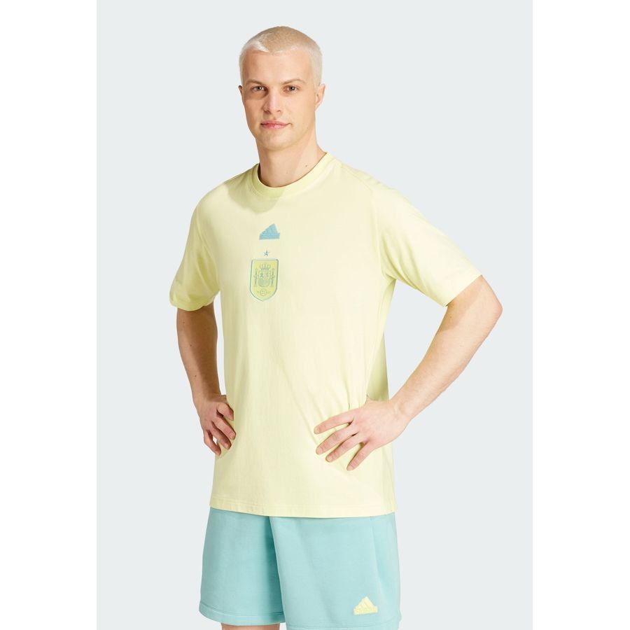 Espagne Travel T-Shirt - Jaune
