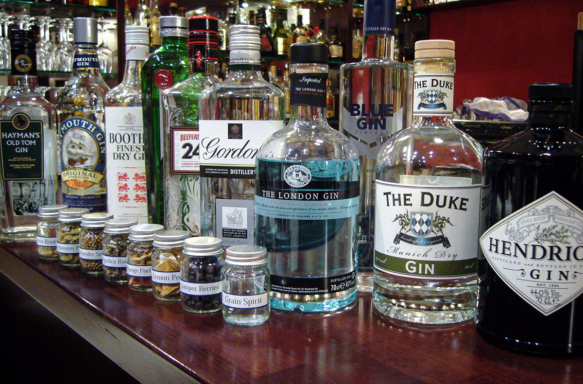 Gin-Tasting in Hofheim am Taunus als Geschenk
