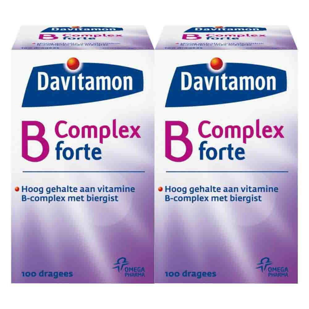 2x Davitamon B Complex Forte100 stuks