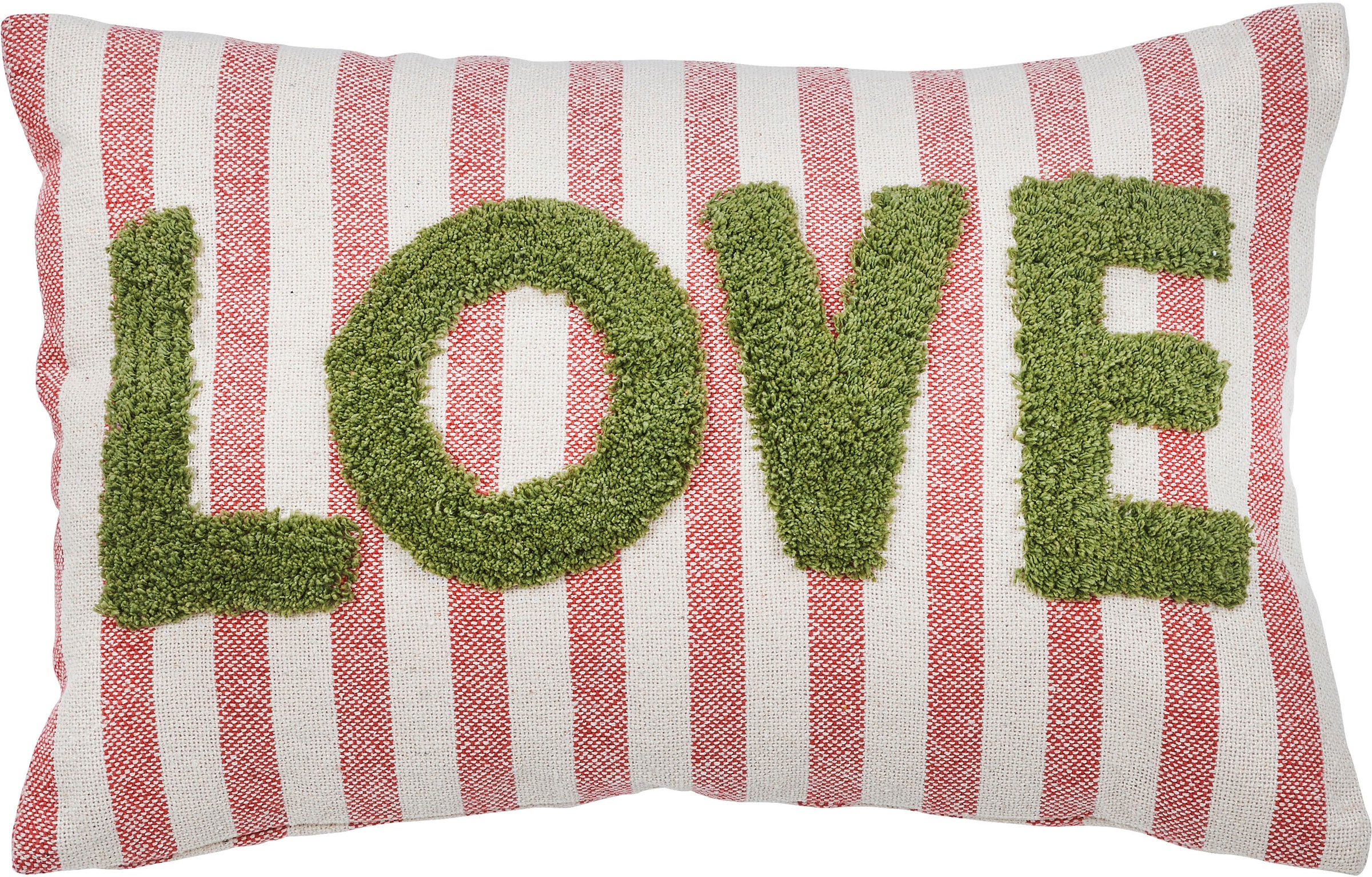 done.® Dekokissen »CUSHION HAPPY STRIPE LOVE«