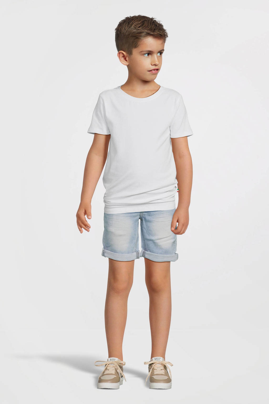 Koko Noko jeans bermuda Nils light denim