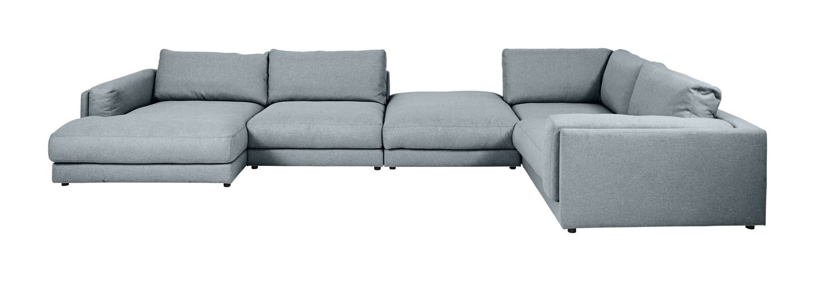 Ole Gunderson Wohnlandschaft-Kombi LASSE I 125 x 447 x 252 cm grau