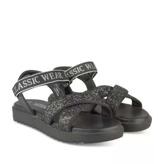 Sandales NOIR LOVELY SKULL
