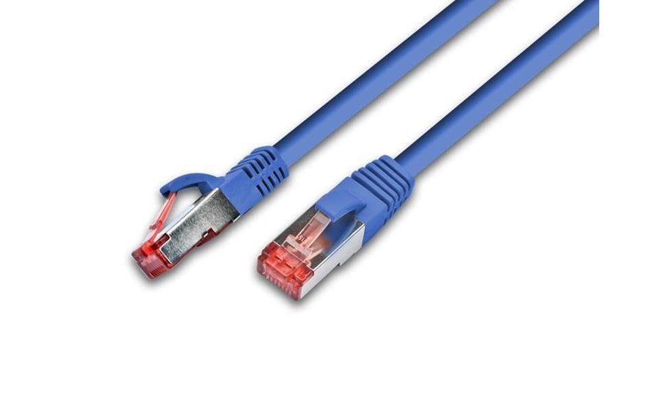 Patchkabel RJ-45 - RJ-45, Cat 5e, F/UTP, 20 m, BlauCat. 5e F/UTP-Patchkabel