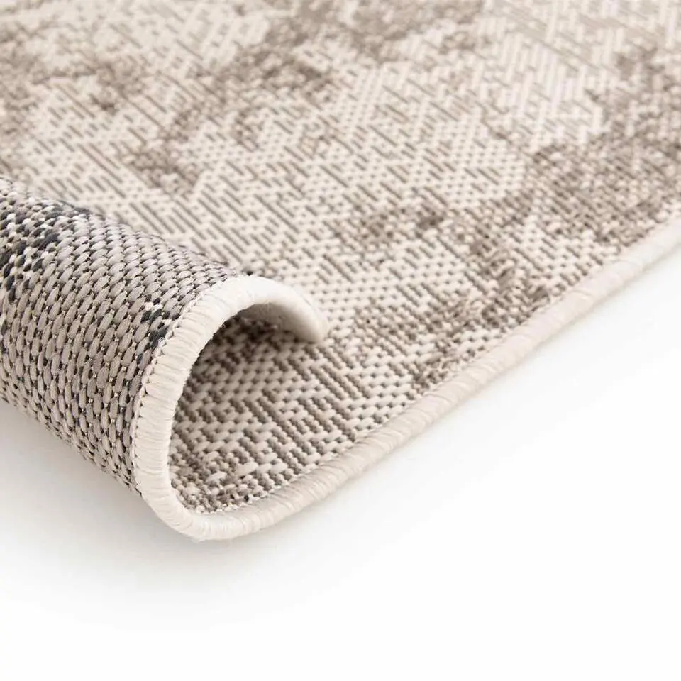 Garden Impressions Madras buitenkleed - 160x230 cm - marble taupe