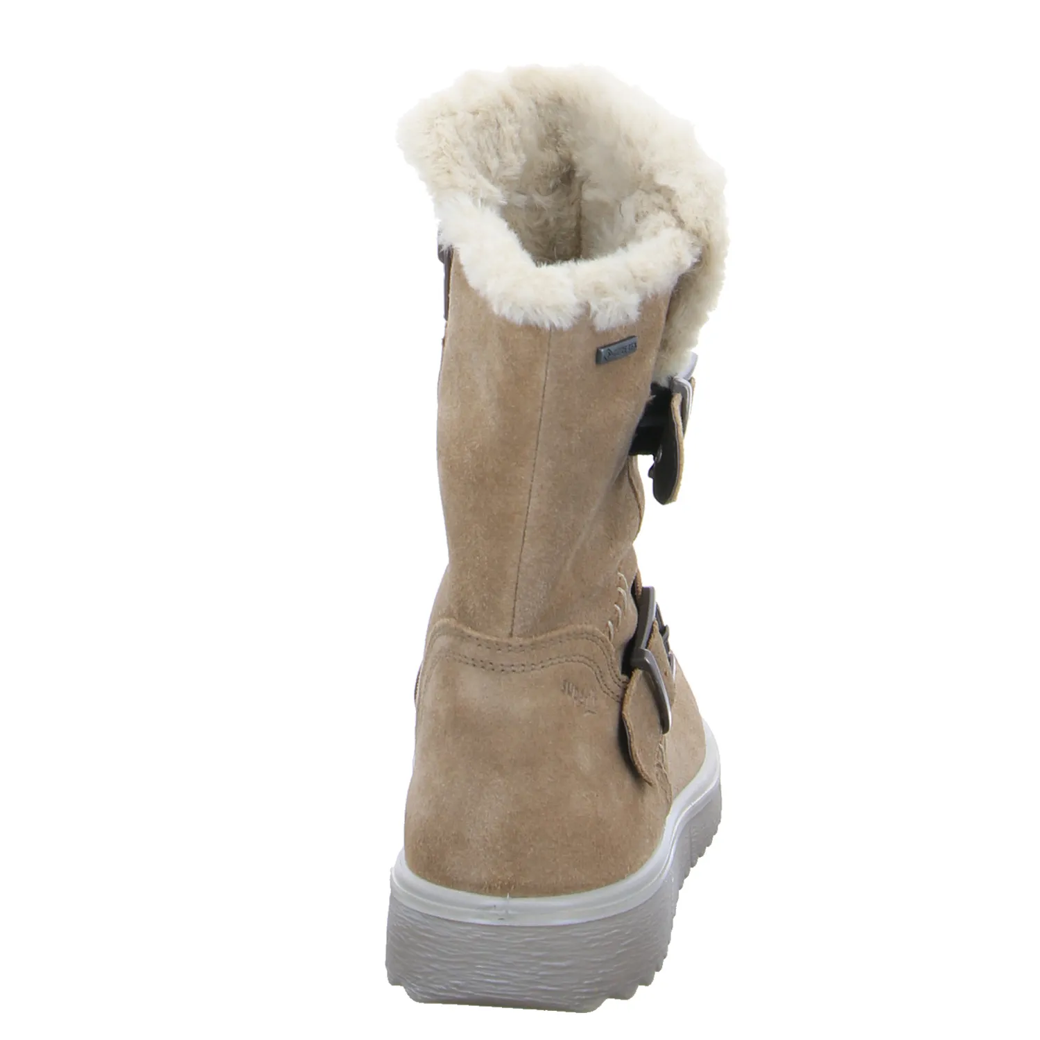 SUPERFIT Mädchen-Winter-Bottine Cognac Textil  Stiefelette