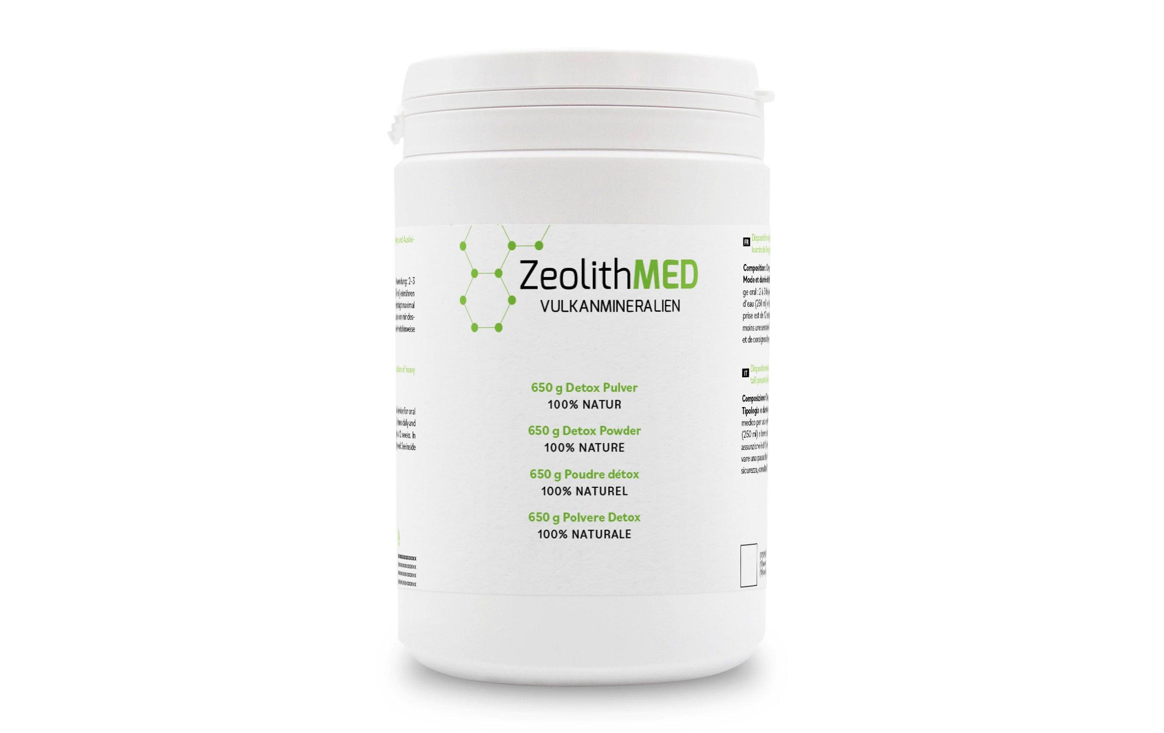 Vulkanmineralien Detox Pulver 650 gNatürliches Medizinprodukt